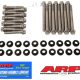 SB Ford w/W heads. SS 12pt head bolt kit