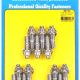 Oldsmobile 350-455 3/8"" 12pt SS header stud kit"