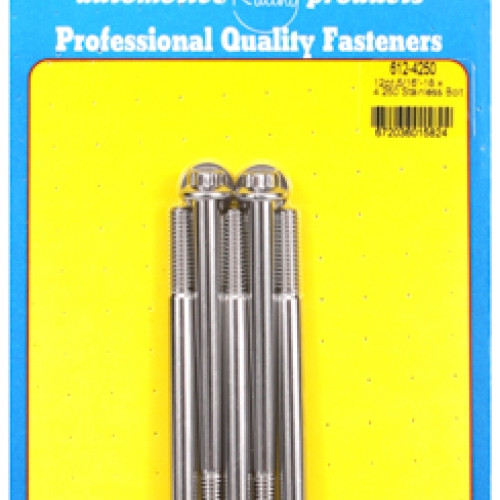 "5/16""-18 x 4.250 12pt SS bolts" (5pcs)
