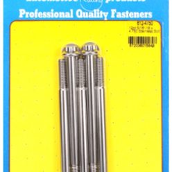 "5/16""-18 x 4.750 12pt SS bolts" (5pcs)