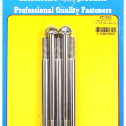 "5/16""-18 x 5.000 hex SS bolts"
