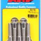 "7/16""-14 X 1.750 hex 1/2 wrenching SS bolts" (5pcs)