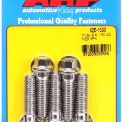 "7/16""-14 X 1.500 hex SS bolts" (5pcs)