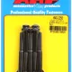 "1/4""-20 x 2.250 12pt black oxide bolts" (5pcs)