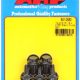 "5/16""-18 x 0.560 12pt black oxide bolts" (5pcs)