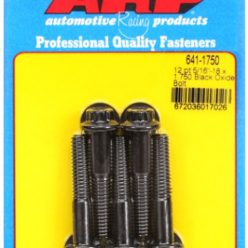   "5/16""-18 x 1.750 12pt black oxide bolts" (5pcs)