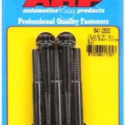   "5/16""-18 x 2.500 12pt black oxide bolts" (5pcs)