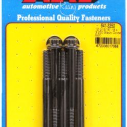   "5/16""-18 x 3.250 12pt black oxide bolts" (5pcs)