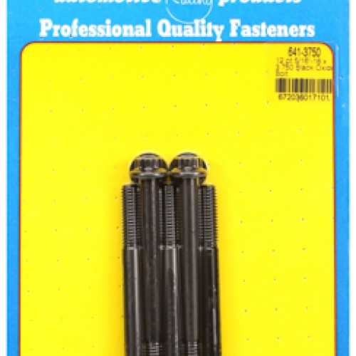 "5/16""-18 x 3.750 12pt black oxide bolts" (5pcs)