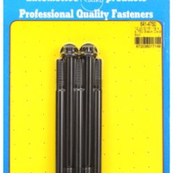   "5/16""-18 x 4.750 12pt black oxide bolts" (5pcs)