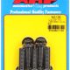 "3/8""-16 x 1.250 12pt black oxide bolts" (5pcs)