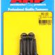 "1/4""-20 X 1.250 hex black oxide bolts" (5pcs)