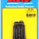 "1/4""-20 X 1.500 hex black oxide bolts" (5pcs)