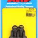 "5/16""-18 X 0.750 hex black oxide bolts" (5pcs)