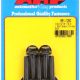 "5/16""-18 X 1.250 hex black oxide bolts" (5pcs)