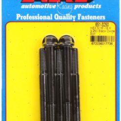   "5/16""-18 X 3.250 hex black oxide bolts" (5pcs)