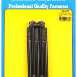   "5/16""-18 X 4.750 hex black oxide bolts" (5pcs)