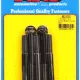 "3/8""-16 X 3.000 hex black oxide bolts" (5pcs)