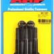 M8 x 1.25 x 50 hex black oxide bolts (5pcs)
