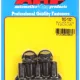 M10 x 1.50 x 20 hex black oxide bolts (5pcs)