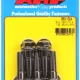 M10 x 1.25 x 35 hex black oxide bolts (5pcs)
