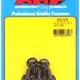 M6 x 1.00 x 12  12pt black oxide bolts (5pcs)
