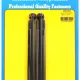 M6 x 1.00 x 135 12pt black oxide bolts (5pcs)
