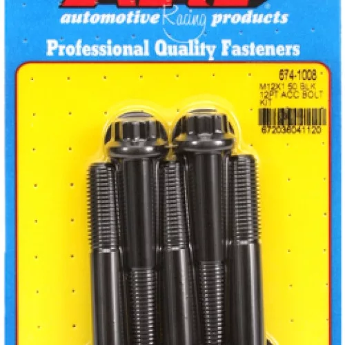 ARP Bolt Kit M12 x 1.50 x 70 Black Oxide 12PT