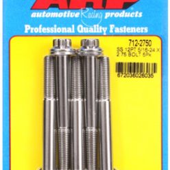 "5/16""-24 x 2.750 12pt SS bolts" (5pcs)