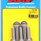 "3/8""-24 x 1.250 12pt SS bolts" (5pcs)
