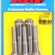 "3/8""-24 x 2.000 12pt SS bolts" (5pcs)
