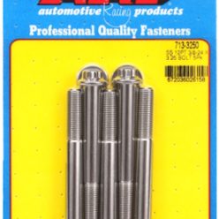"3/8""-24 x 3.250 12pt SS bolts" (5pcs)