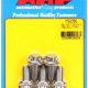 "3/8""-24 x  .750 12pt 7/16 wrenching SS bolts" (5pcs)