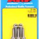 "1/4""-28 x 1.000 hex SS bolts" (5pcs)