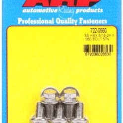 "5/16""-24 x  .560 hex SS bolts" (5pcs)
