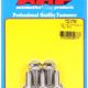 "5/16""-24 x  .750 hex SS bolts" (5pcs)