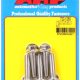 "5/16""-24 x 1.250 hex SS bolts" (5pcs)
