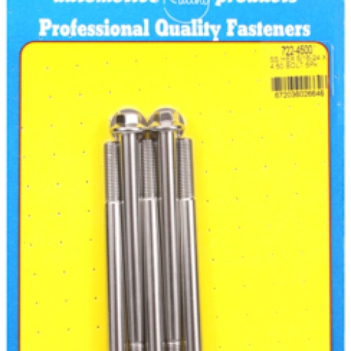 "5/16""-24 x 4.500 hex SS bolts" (5pcs)