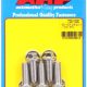 "3/8""-24 x 1.000 hex SS bolts" (5pcs)