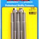 "3/8""-24 x 3.500 hex 7/16 wrenching SS bolts" (5pcs)