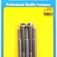 "3/8""-24 x 3.750 hex 7/16 wrenching SS bolts" (5pcs)