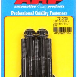   "5/16""-24 x 2.000 12pt black oxide bolts" (5pcs)