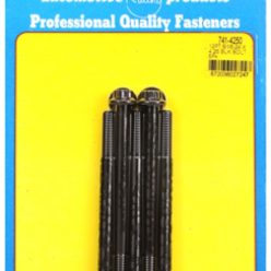   "5/16""-24 x 4.250 12pt black oxide bolts" (5pcs)