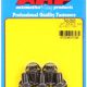 "3/8""-24 x  .500 12pt black oxide bolts" (5pcs)