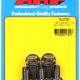 "3/8""-24 x .750 12pt 7/16 wrenching black oxide bolts" 5pcs