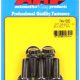 "3/8""-24 x 1.000 12pt 7/16 wrenching black oxide bolts"5pcs