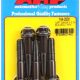 "3/8""-24 x 2.000 12pt 7/16 wrenching black oxide bolts"5pcs