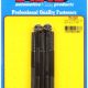 "1/4""-28 x 3.500 hex black oxide bolts" (5pcs)