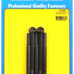   "5/16""-24 x 4.000 hex black oxide bolts" (5pcs)