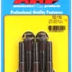 "3/8""-24 x 1.750 hex black oxide bolts" (5pcs)